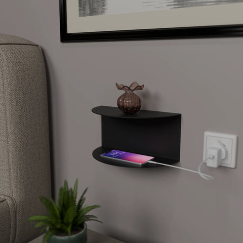 Power Socket Shelf DE 1-7 - Modern Multi-Purpose Storage Organizer