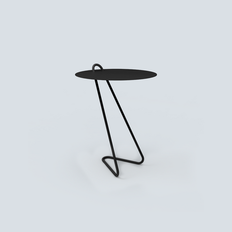 Angolo Modern Side Table - Minimalist Space-Saving Accent Furniture