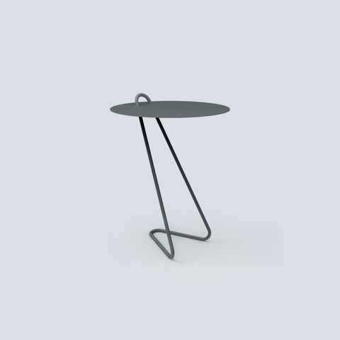 Angolo Modern Side Table - Minimalist Space-Saving Accent Furniture
