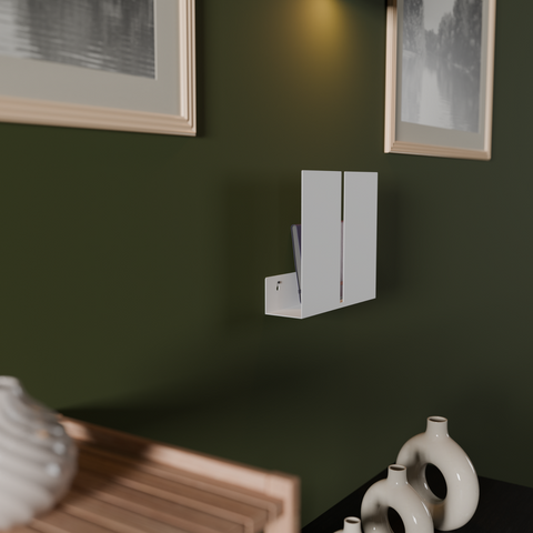 Portale Magazine Wall Rack — product photograph | حامل بورتالي الجداري للمجلات — صورة للمنتج