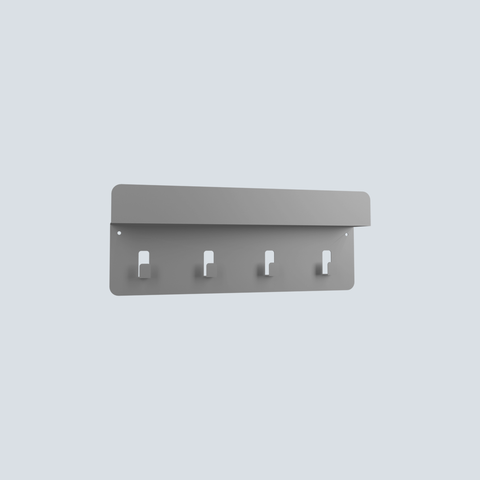 Keys & Mail Shelf DE 17 - Modern Entryway Organizer for Small Spaces