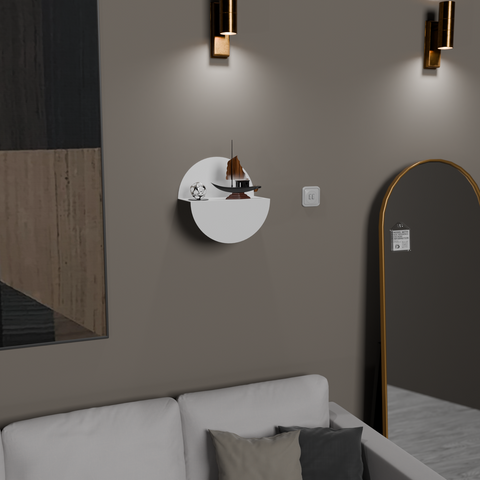 Nodo Compact Wall Shelf — product photograph | رف نودو الجداري المدمج — صورة للمنتج