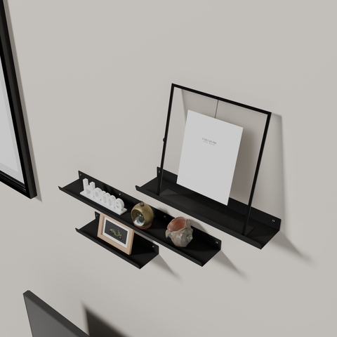 Tre Livelli Shelves Set DE 4 - Modern Three-Piece Storage Organizer