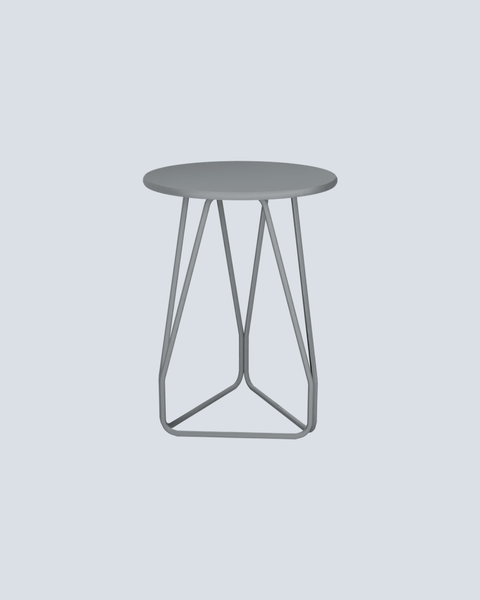 Stratto – Sculptural Metal Side Table