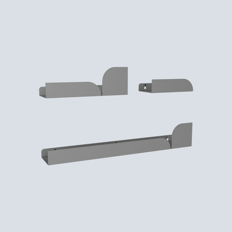 Shampoo Holder B 8 - Modern Floating Bathroom Storage Shelves