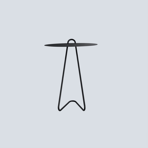 Angolo Modern Side Table - Minimalist Space-Saving Accent Furniture