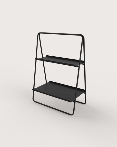 Scala Grande Stainless Steel Organizer with Shelves — product photograph | منظم سكالا جراند من الستانلس ستيل بأرفف — صورة للمنتج