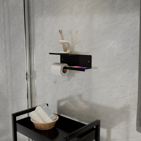 Toilet Paper Holder B 13 - Modern Stainless-Steel Bathroom Organizer