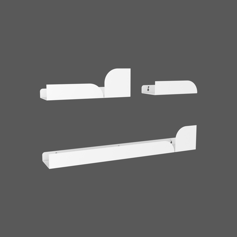 Shampoo Holder B 8 - Modern Floating Bathroom Storage Shelves