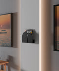 Compact modern wall mounted mail shelf for organizing letters small items and décor رف حائطي صغير عصري للبريد وتنظيم الأغراض الصغيرة والديكور