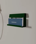 Compact modern metal wall shelf for toiletries décor and essentials رف جداري معدني عصري صغير للأدوات والديكور والأغراض