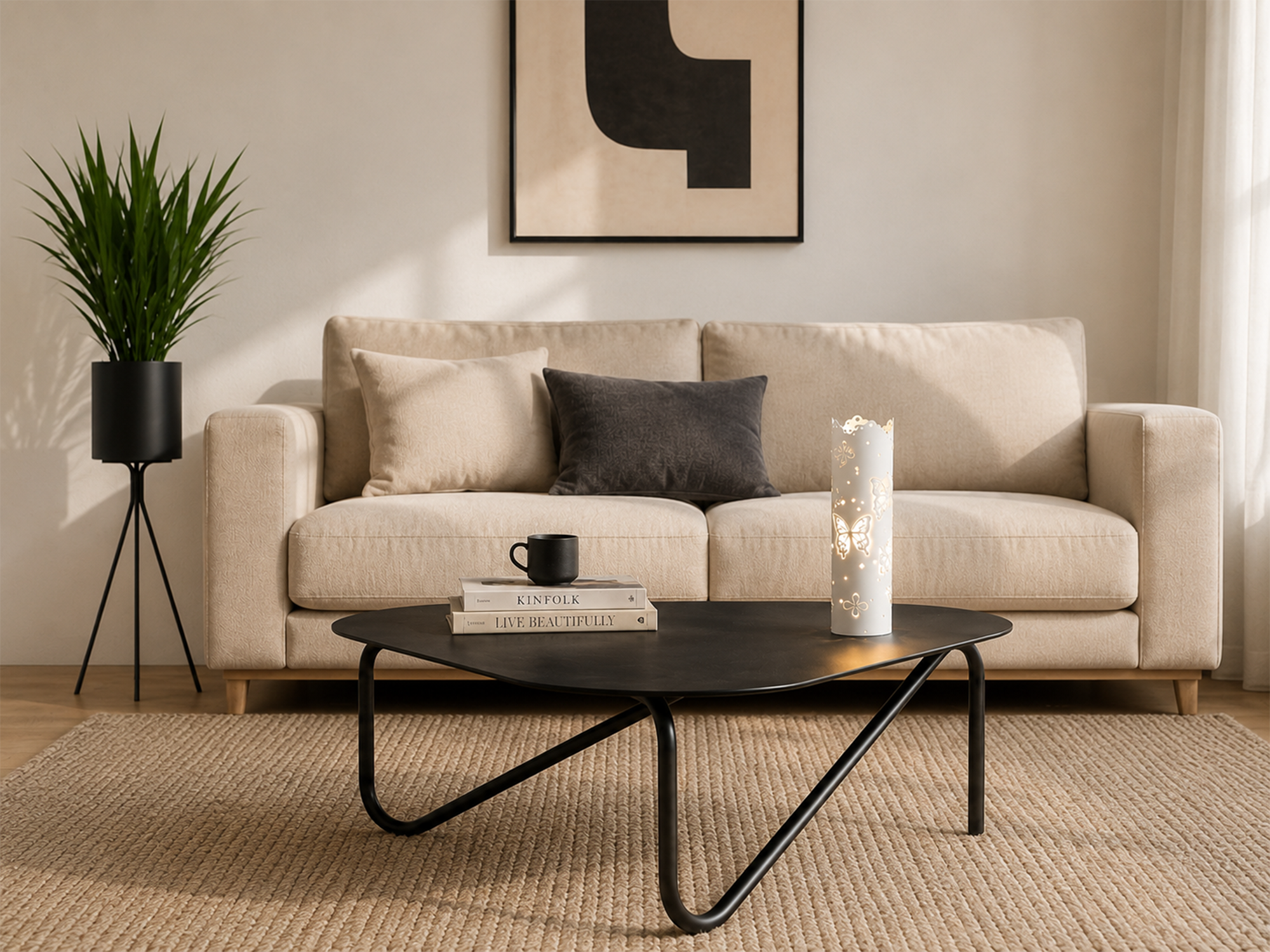 Coffee Table Living Room Look