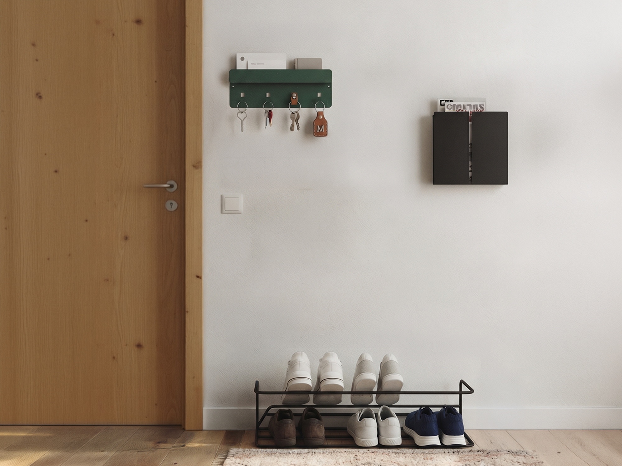 Entryway Organizer Look