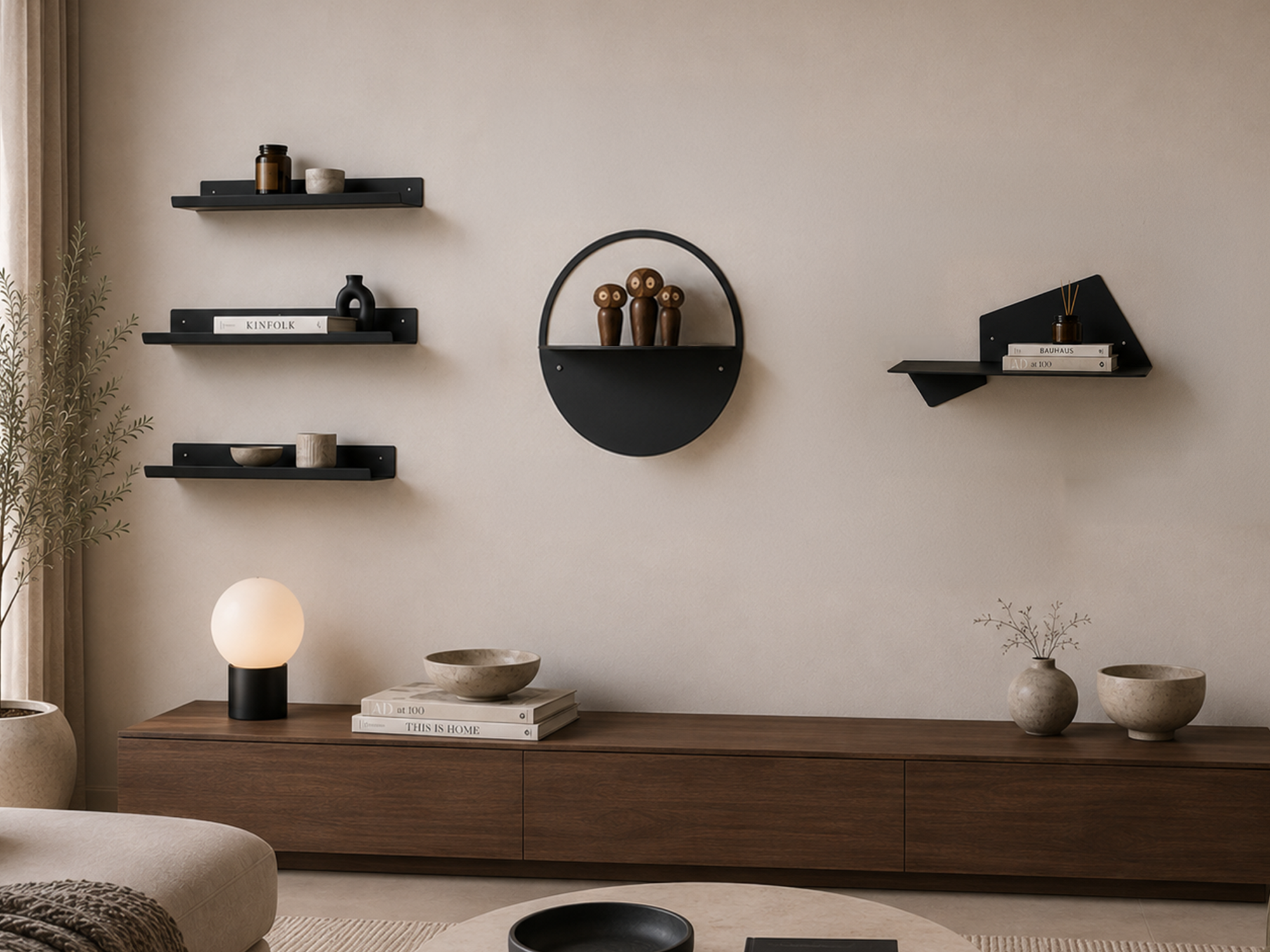 Wall Décor Shelf Trio
