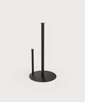 Sleek minimalist stainless steel kitchen paper holder for countertop تنظيم ورق المطبخ بتصميم ستانلس ستيل بسيط وأنيق