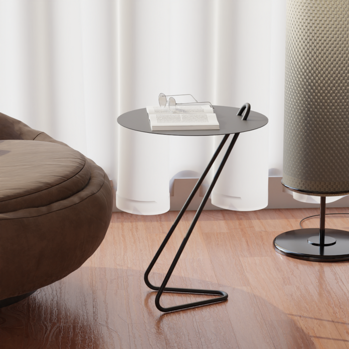 Angolo Modern Metal Side Table