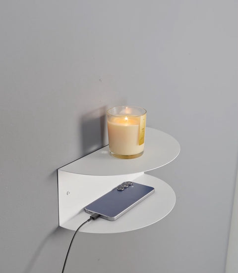 Power Socket Shelf DE 1-7 - Modern Multi-Purpose Storage Organizer