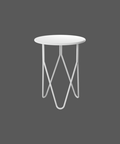 Modern minimalist armonia side table with sleek surface for living room or bedroom طاولة جانبية مودرن Armonia بتصميم بسيط وأنيق لغرفة المعيشة أو النوم