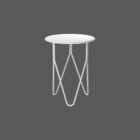 Armonia - Harmony-Inspired Metal Side Table