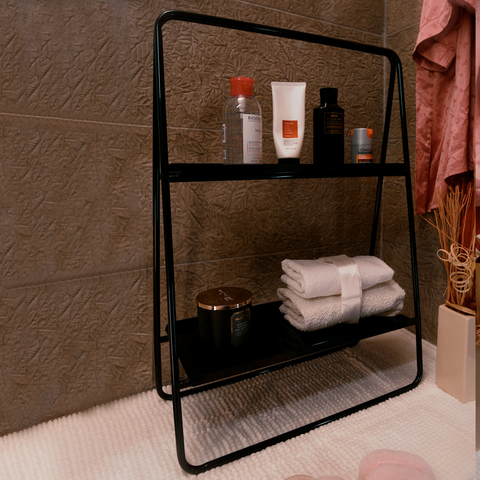 Big Table Shelf – Modern Stainless-Steel Storage & Display for Contemporary Spaces