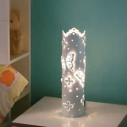 Butterfly Table Lamp – Modern Stainless-Steel Accent Lighting for Stylish Interiors