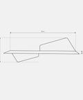 Modern metal storage shelf with open design for home organization رف تخزين معدني عصري بتصميم مفتوح لتنظيم المنزل Pencilight