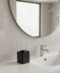 Compact stainless steel bathroom holder for toiletries and small accessories حامل حمام ستانلس ستيل مدمج للأدوات والأغراض الصغيرة