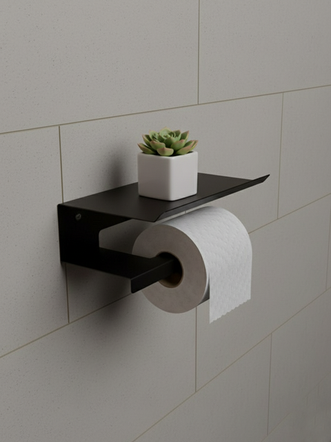 Toilet Paper Holder B 13 - Modern Stainless-Steel Bathroom Organizer